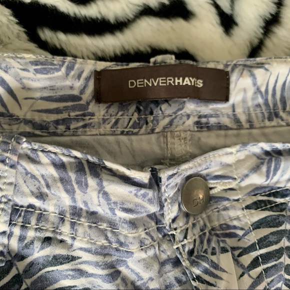 Plant pattern Denver Hayes Capris - Picture 3 of 3